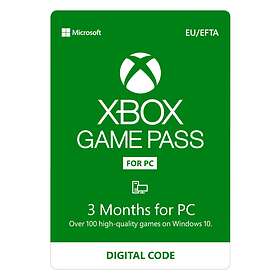 Microsoft Xbox Game Pass 3 Months Card for PC