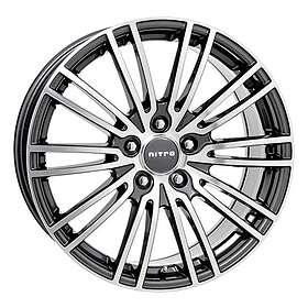 Nitro Wheels Turismo FF Gloss Gunmetal Polished 10.5x19 5/112 ET25 CB66.5