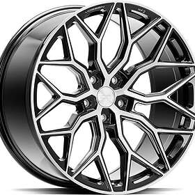 Vossen Wheels HF2 Brush Gloss Black 9x21 5/112 ET32 CB66.6