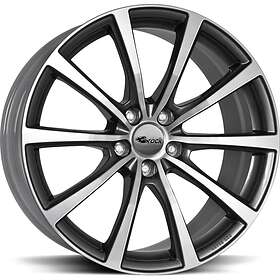 Brock Wheels B32 Titanium Full Polish 7.5x19 5/112 ET33 CB66.6