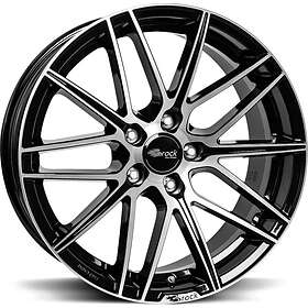 Brock Wheels B34 Black Full Polish 8x18 5/120 ET34 CB72.6