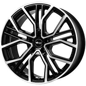 Brock Wheels RC34 Black Full Polish 8x19 5/112 ET48 CB66.6
