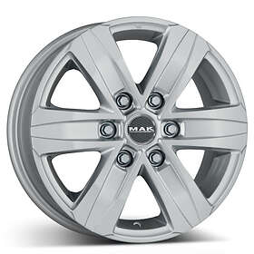 MAK Wheels Stone 6 Silver 8.5x20 6/139.7 ET50 CB93.1