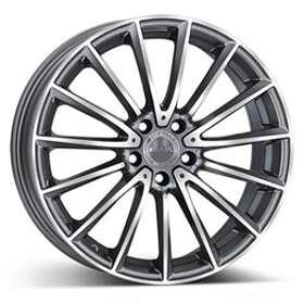 MAK Wheels Komet Anthracite Polished 7.5x17 5/112 ET45 CB66.6