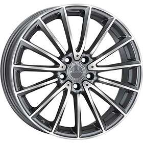 MAK Wheels Komet Anthracite Polished 8x18 5/112 ET33 CB66.6