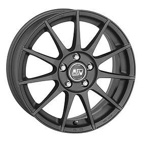 MSW by OZ 85 Matt Gun Metal 6.5x16 5/105 ET38 CB56.6