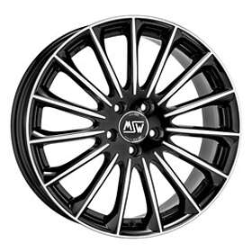 MSW by OZ 30 Gloss Black / Polished Front 9.5x20 5/112 ET22 CB73.1