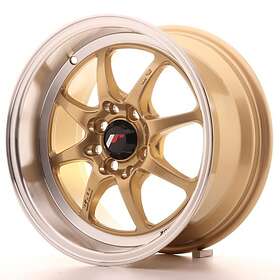 Japan Racing TFII Gold 7.5x15 4/100/114.3 ET30 CB73.1