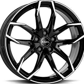 Rial Lucca Diamond Black Polished 7.5x17 5/100 ET45 B57.1