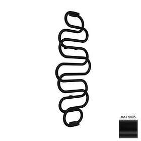 Duschbyggarna Snake El 1360x500 (Svart Matt)