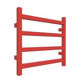 Duschbyggarna Simple El 480x500 (Röd)