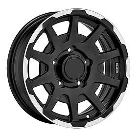 Sparco Wheels Dakar Matt Black Polished 5.5x16 5/139.7 ET5 CB108.3