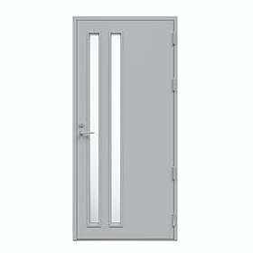 Kaski Ytterdörr Aten Thermo Glas 9x21cm