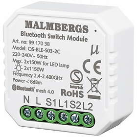 Malmbergs Bluetooth Switch Module 2-Kanal