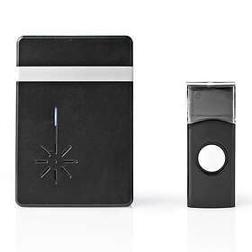 Nedis Wireless Doorbell Set DOORB212BK