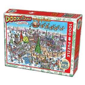 Cobble Hill Puzzles Doodle Town 1000 Bitar