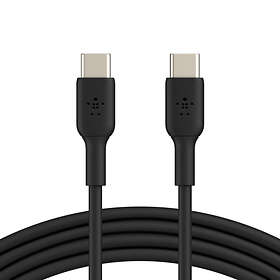 NÖRDIC 2m USB C 2.0 till USB A kabel 480Mbps svart