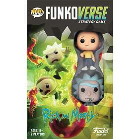 Funkoverse Strategy Game: Rick & Morty 100