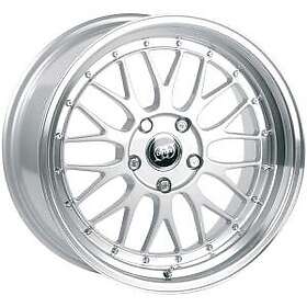 Infiny R1 Light Silver Machined Lip 9.5x19 5/112 ET45 BC73.1