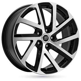 Infiny Cobalt Bright Black Machined Face 7x16 5/105 ET40 BC56.6