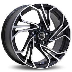 Infiny Ds Satin Black Machined Face 7x16 5/108 ET35 BC73.1