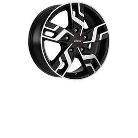 Ronal R64 Matt Black / Polished 7x17 5/118 ET60 CB71.1