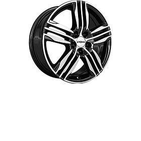 Ronal R57 Black / polished 7.5x18 5/105 ET42 CB56.6