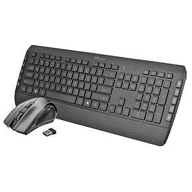 Trust Tecla-2 Wireless Keyboard with Mouse (Nordisk)