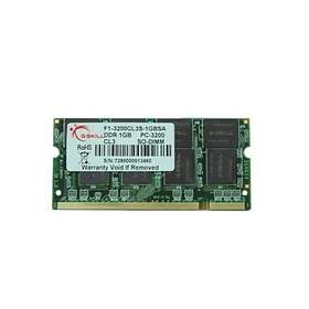 G.Skill SA SO-DIMM DDR 333MHz 1GB (F1-2700CL3S-1GBSA)