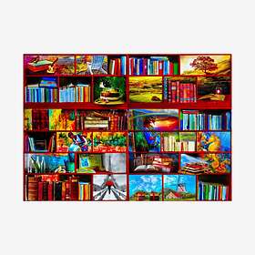 Bluebird Puzzle Bibliotekets reseavdelning 1000 Bitar