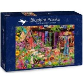 Bluebird Puzzle Fågelskrämmans trädgård 1000 Bitar