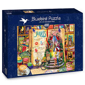 Bluebird Puzzle Pussel Life Is An Open Book Paris 4000 Bitar