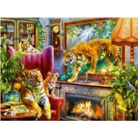 Bluebird Puzzle Tigrar som kommer till liv 1000 Bitar