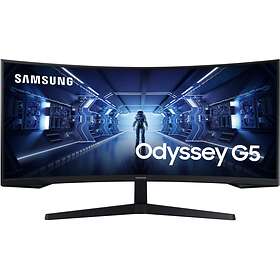 Samsung Odyssey G5 C34G55TWW 34" Ultrawide Välvd Gaming WQHD