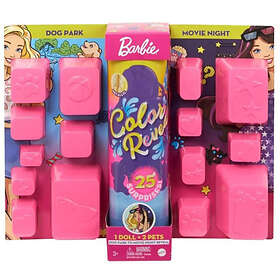 Barbie Day to Night Color Reveal Dog Park Movie Night GPD56