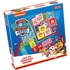 Paw Patrol Lotto/Domino/Memo 3in1