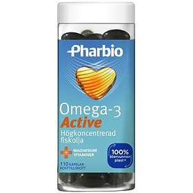 Pharbio Omega-3 Active 110 kapslar