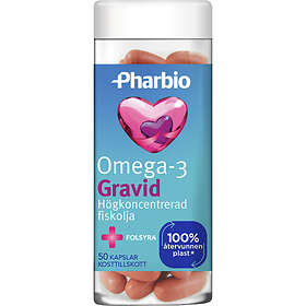 Pharbio Omega-3 Gravid 50 Kapslar