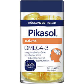 Pikasol Hjärna Omega-3 50 Kapslar