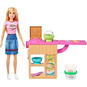 Barbie Noodle Bar Playset Doll GHK43