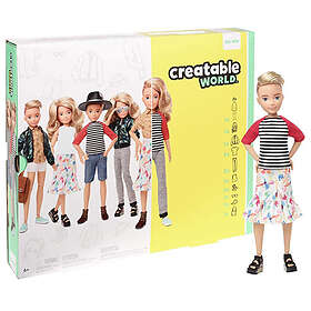 Mattel Creatable World Deluxe Customizable Doll Kit Blonde Wavy Hair