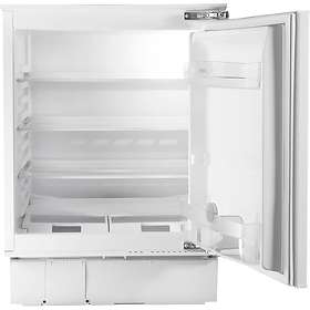 bush beucl6082 integrated under counter larder fridge white