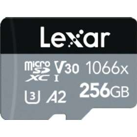 Lexar Professional microSDXC Class 10 UHS-I U3 V30 A2 1066x 256GB
