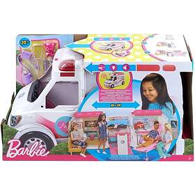 Barbie Care Clinic Dolls and Vehicle GMG35