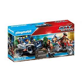 Playmobil City Action 70570 Policier avec voiturette et voleur à moto