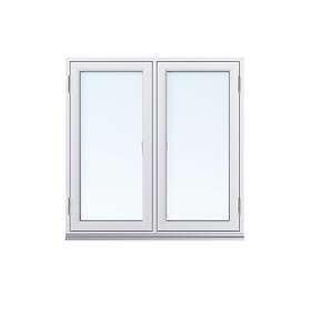 Traryd Fönster Genuin Sidohängt Svanenmärkt Trä 2-Luft 3-Glas 130x120cm