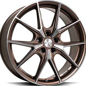 Brock Wheels B40 Bronze Copper Full Polish 8x19 5/108 ET45 CB63.4