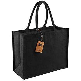 Westford Mill W450 Jute Base Canvas Shopper Bag