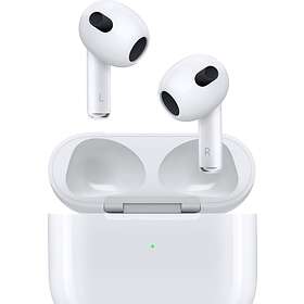 Apple AirPods (3rd Generation) Wireless In-ear med MagSafe trådlöst laddningsetui - 2021