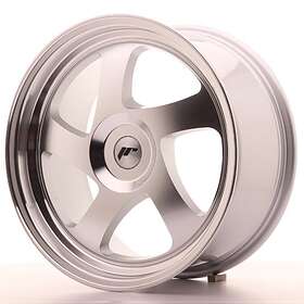 Japan Racing JR15 Machined Face Silver 8.5x18 5/105 ET20 CB74.1